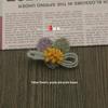 Handmade 4cm Fabric Flower Bow for Headwear, Clothing, Shoes, Bags, and Brooch Accessories