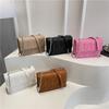 Spring and summer new fashion temperament diamond messenger bag shoulder bag women's commuter work bag small square bag