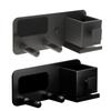 Hands Free Hair Dryer Holder Storage Box Aluminum Shelf For Bathroom Organizer Storage Rack Bathroom Accessories Set