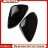 2Pcs Car Rearview Mirror Cover for Volkswagen VW Golf7 Golf 7 MK7 MK7.5 2012 -  Rear View Mirror Covers Sticker