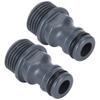 4PCS Quick Release Garden Hose Nipple Plastic Hose Tap Nipple Adapter  Outdoor Watering Use