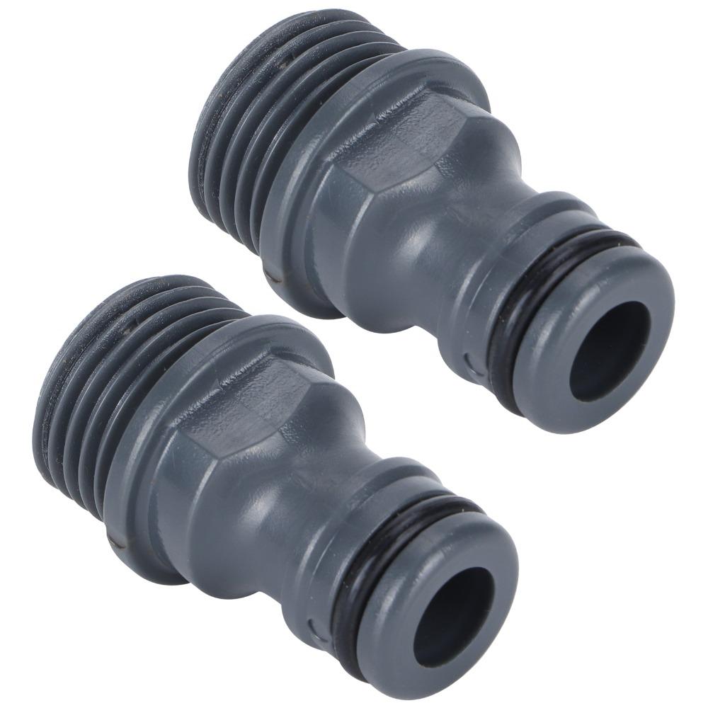 4PCS Quick Release Garden Hose Nipple Plastic Hose Tap Nipple Adapter  Outdoor Watering Use