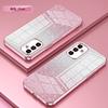 Applicable To Samsung A57 Electroplating Glitter Mobile Phone Case A37 Transparent A17 All-inclusive A07 Anti-drop A56 Protective Case A36