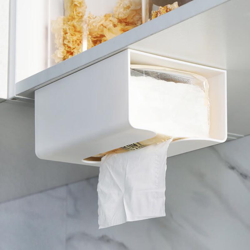 Punch-Free Wall-Mounted Tissue Box