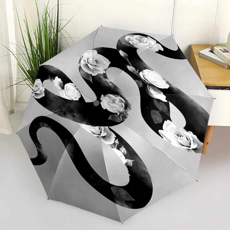 

Snake Roses- Automatic Umbrella,Suitable for Men and Women,Suitable for Birthdays, Christmas, Gifts for Fashion Lovers0947b