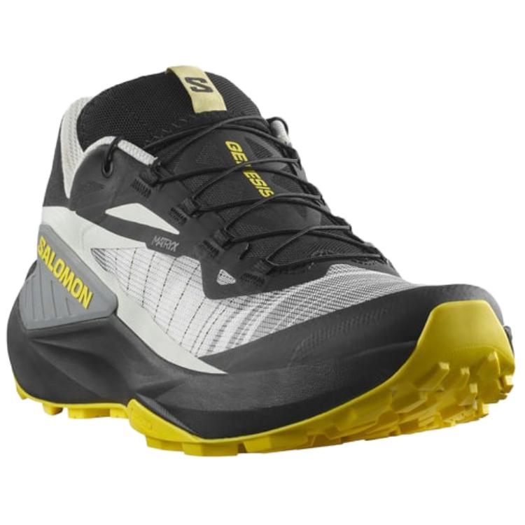 Salomon Genesis Comfortable Versatile Casual Running Shoes Men Sneakers Black Gray 479781