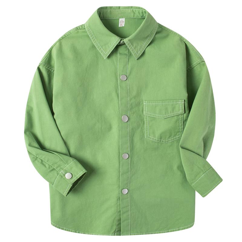 Little Elephant Hamm Boys' Long-Sleeve Cotton Shirt