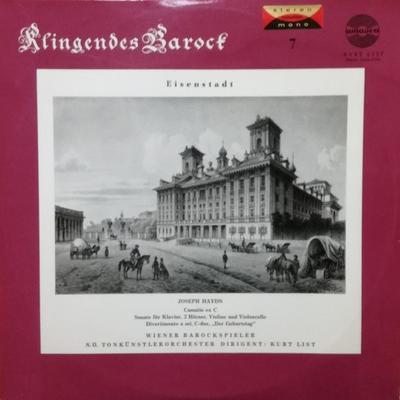 LP Record DR. KURT LIST WIENER BAROCKSPIELE Klingendes Barock 7 Eisenstadt AVRS6357 Amadeo Austria Classical Used