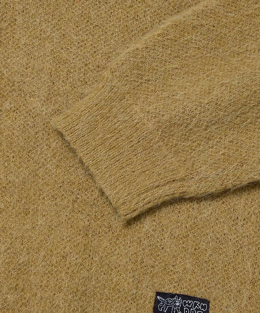 WKNDRS Tattoo Brushed Knit Sweater (Mustard)