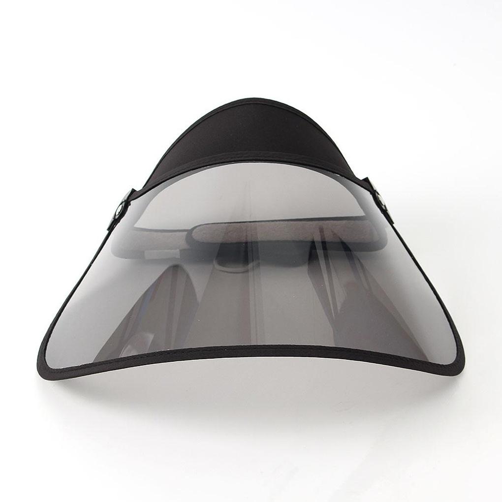 Runde Sonnenkappe mit UV-Schutz (schwarz) UV-Schutz Hut