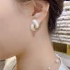 Fashionable Geometric Earrings for Women, Trendy Ins, French Elegant Earrings, Elegant Temperament, High-end Earrings