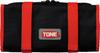 TONE TSA3171 Black Tool Set with Drive and Bit for and Tool Set Set, 17-Piece 9.5mm 3/8" Inserts, Maintenance, Motorcycles, Cars, Riders'