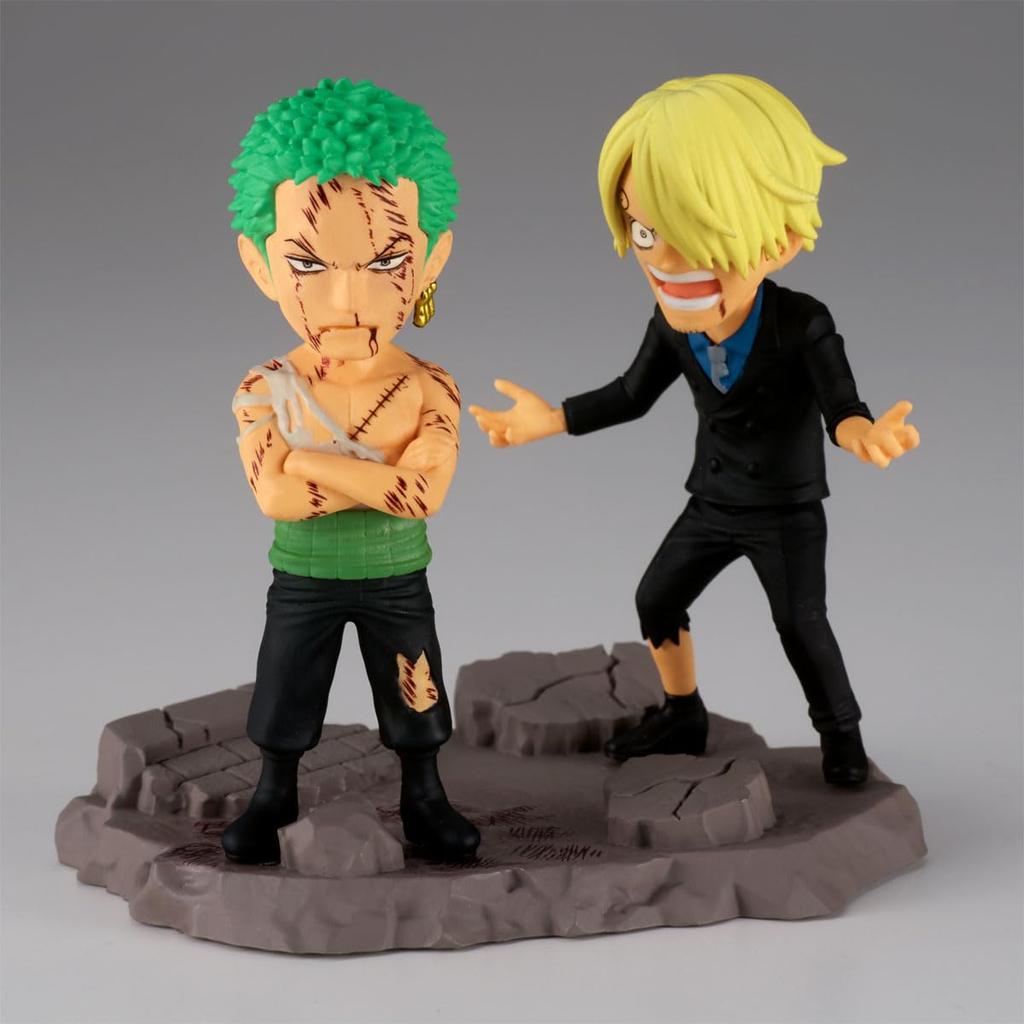Banpresto - One Piece - Log Story - Roronoa Zoro & Sanji Nothing at all! World Collectible Figure