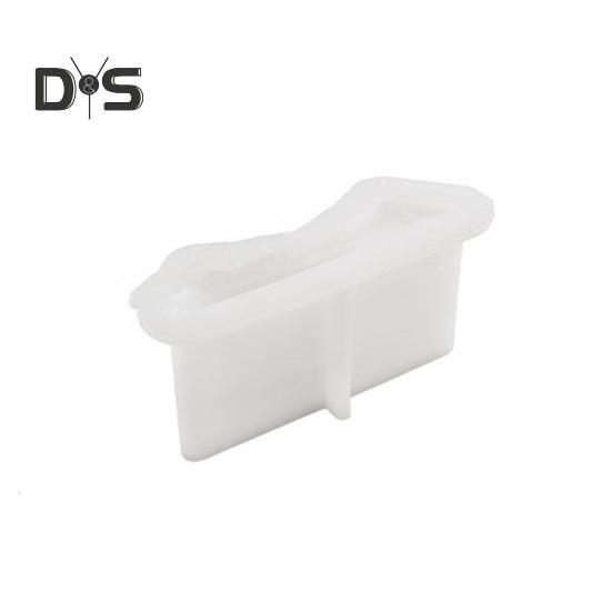 

Пасхальная силиконовая форма, пасхальный кролик, гибкая литейная форма, легко снимаемая, многоразовая форма из эпоксидной смолы для поделок F белый