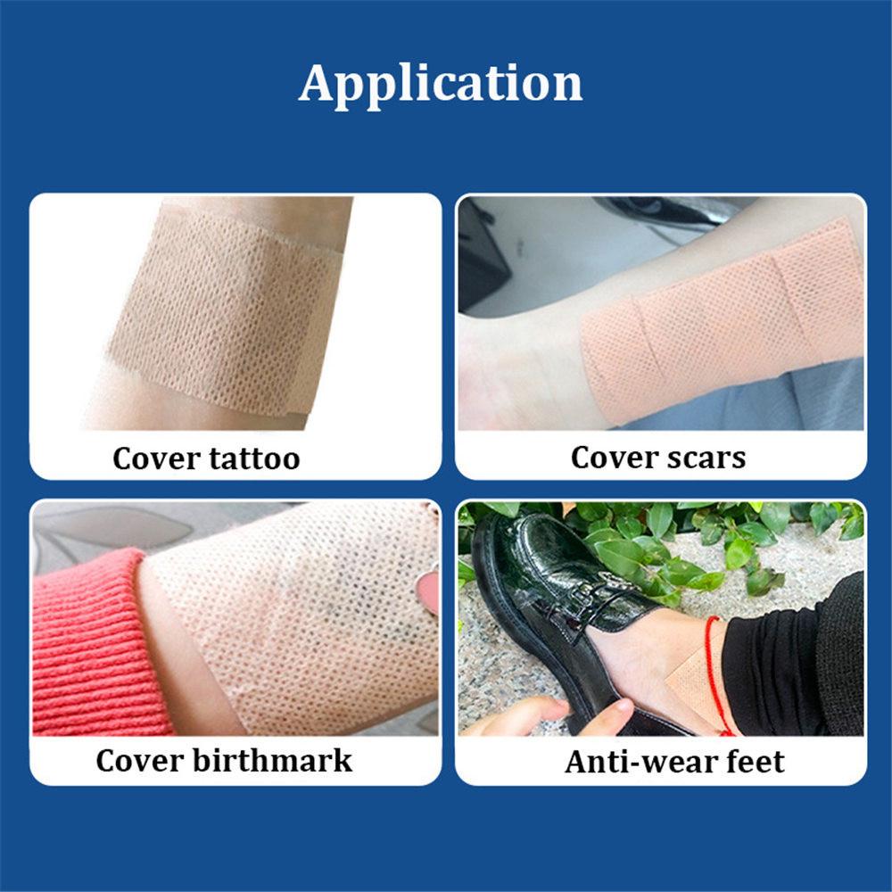 1 Rolle Medizinischer Klebe-Wundverband Vliesbandage Atmungsaktive Gaze Nadelpflaster Fixierung Chirurgisches Klebeband Rolle
