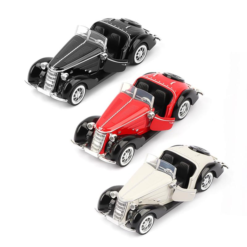 1:32 Car Model Super Classic Pull Back Toy Car Educational Collection Door Open Car Model Gift Gift Car