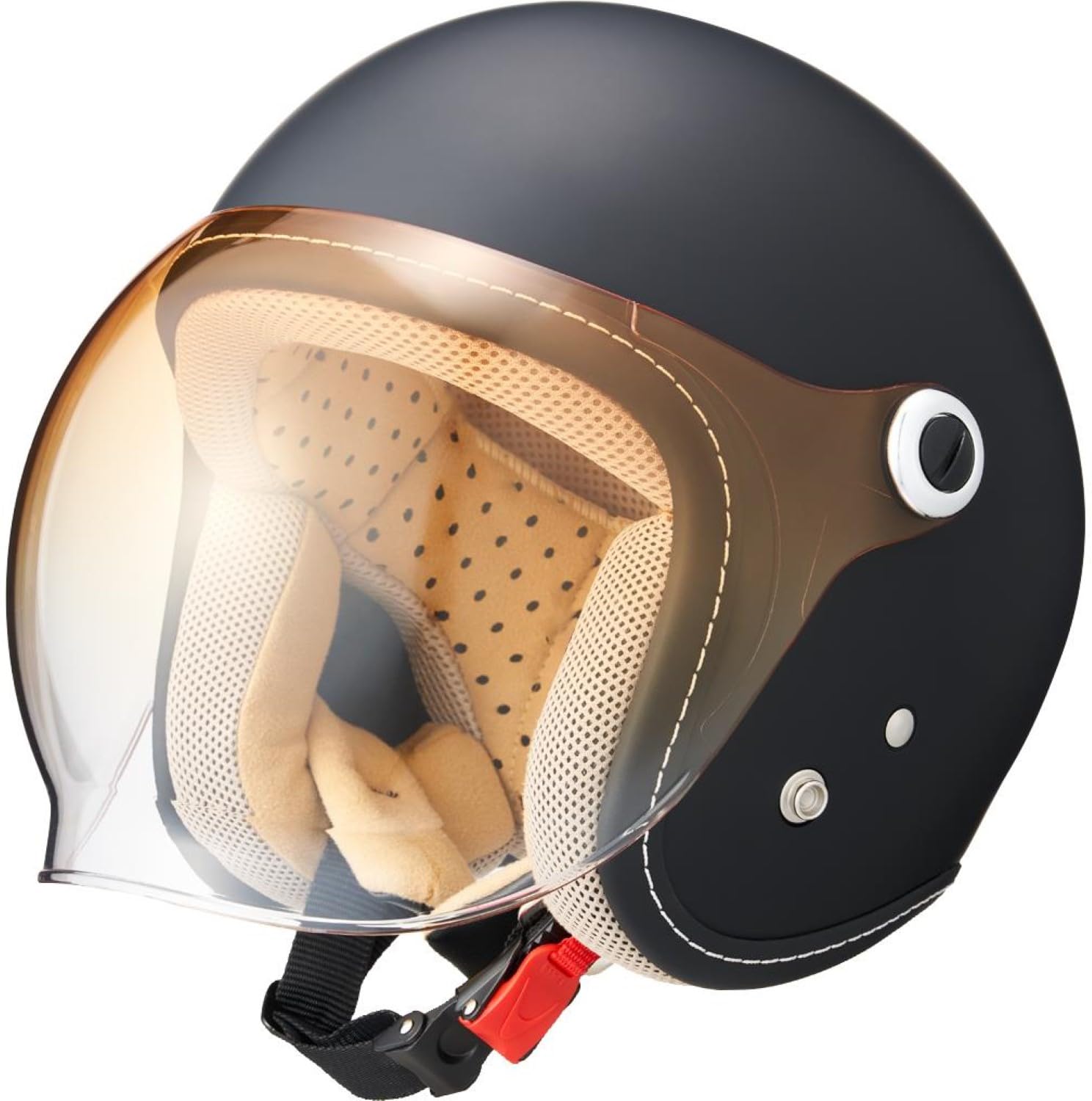 

Мотоциклетный шлем-джет Marushin MCJ7 BUBBLE RIDER Размер L Матовый черный Продукт 05302002 Женский (56-57см) Число