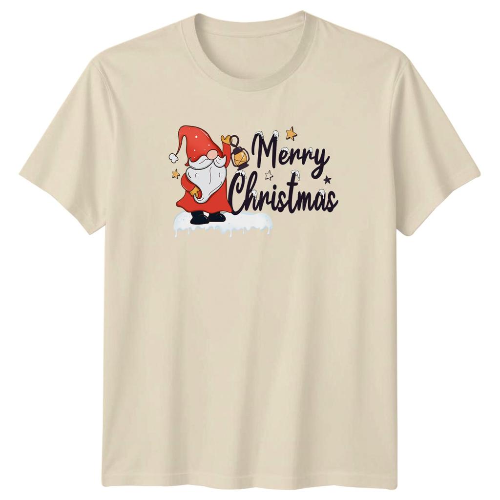 Merry Christmas Gnome Lantern Holidays Unisexs TShirt Unisexs Graphic Tee Festive