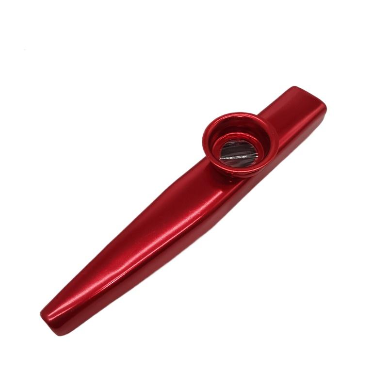Metal Kazoos Lightweight Kazoo W/ Case Flute Lightweight Harmonica Mouth Flute For Guitar Instrument Ukulele Lovers Instrument