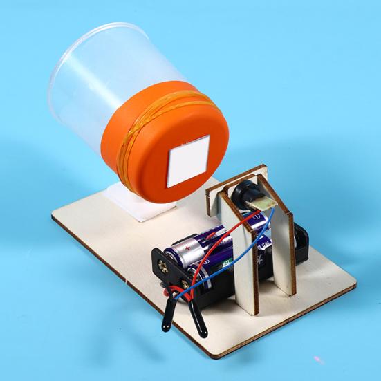 1 Set DIY Akustisches Bildgebungsinstrument Modellbausatz Handgefertigtes Holzpuzzle Bauhandwerk Kinder STEM-Projekt Pädagogisches Wissenschaftliches Experiment Spielzeug