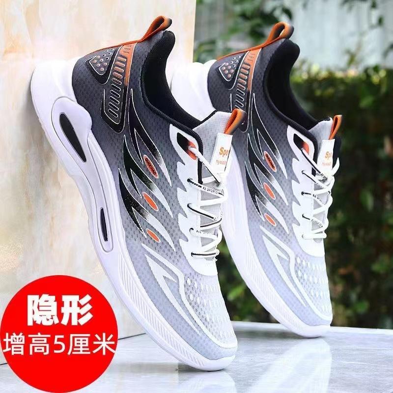 Large size shoes spring new sports shoes light casual shoes mesh breathable shoes dad shoes