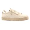 Womens/Ladies Hallie Faux Leather Trainers