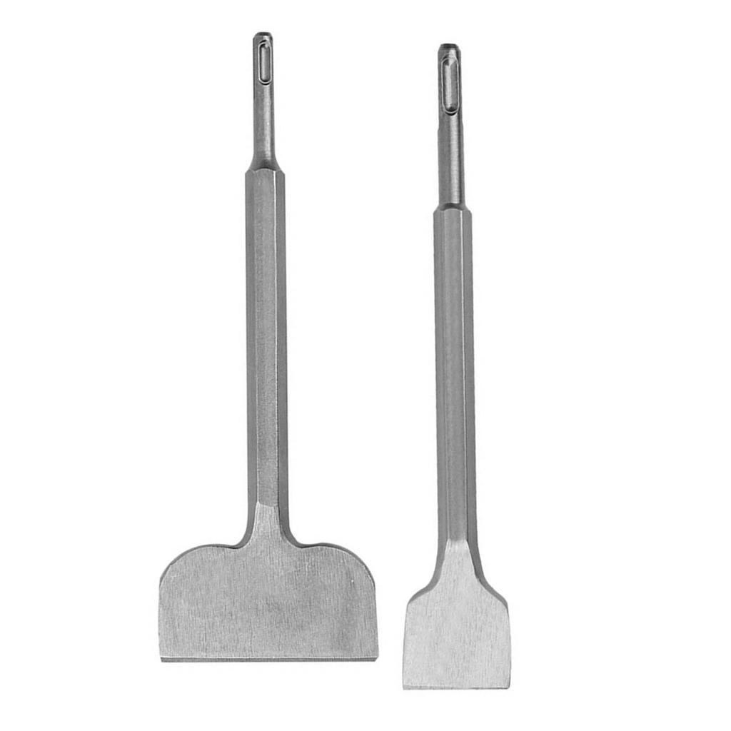 Szerokie dłuto do usuwania płytek Skrobak do podłóg Wygięte dłuto do usuwania płytek z okrągłym trzpieniem