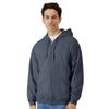 Gildan Mens Softstyle Fleece Midweight Full Zip Hoodie