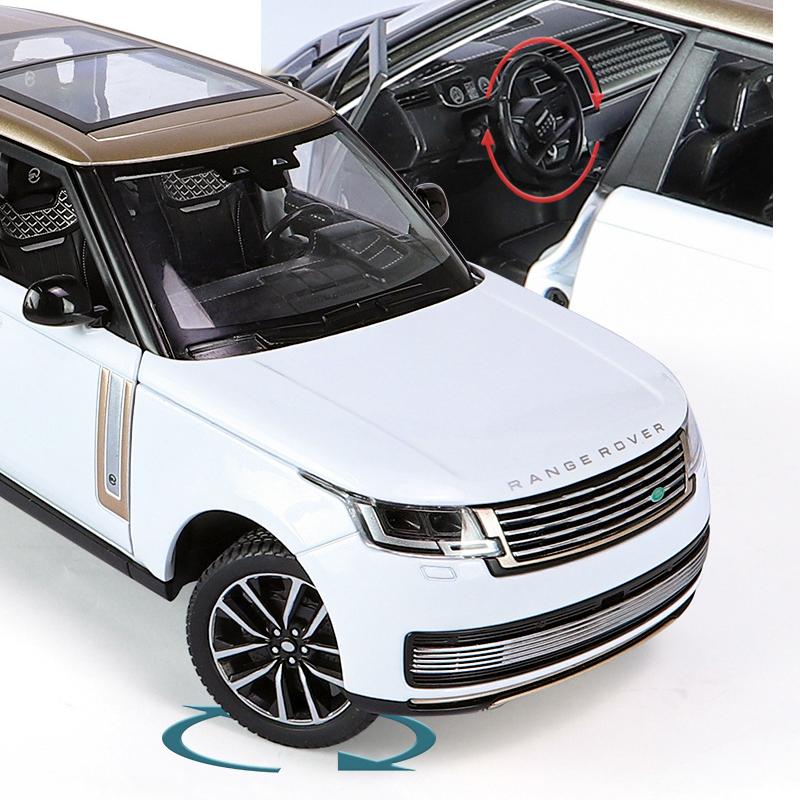 1:24 Sv2022 Suv Alloy Model Car Toy Diecasts Casting Car Toys For Children Vehicle Openable Parts 4-Wheel Suspension Decoration