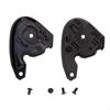 2x Helmet Lens Bases Plate Easy Installation Spare Parts Accessories Visor Replace for C10