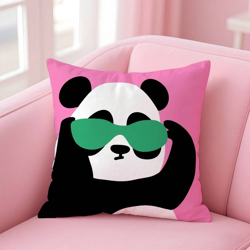 

illustration style animal Pillow Case Printed Pillowcase for Living Room Sofa Cushion Cover & Bedroom Decor 12x12Inch