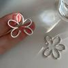 1PC Trendy Creative Hollow Flower Ear Cuff Exaggerated Fake Pierced Earring Ear Bone Clip for Women Girls Aesthetic Jewelry Gift