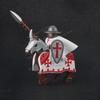 Medieval Knight Serie Figures Building Blocks Warrior Soldiers Guards Lion Heart Hospital Teutonic Knight Battle Pastor Kid Gift