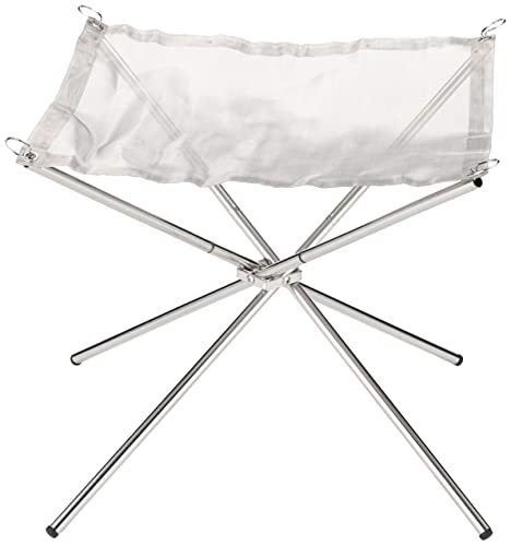 BUNDOK Handy Bonfire Stand BD-480 with Storage Case, Folds To 44cm, and Fits Bonfires