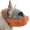 Dog Muzzle Breathable Mesh for Short Snout Dogs Prevent Biting Barking