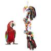 Parrot Toy Bird Chewing Toys Hanging Parrort Toy Playing Toy with Hanger