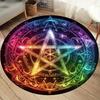 The Moon and The Stars Round Carpet Washable Decoration Home Light Rug Bedroom Chair Mat Carpets for Living Room