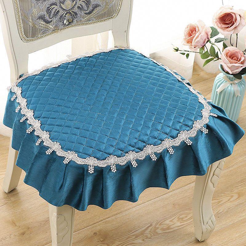 1 buc Perna de Scaun Antiderapantă pentru Casă și Birou - Lavabilă, Pernă de Scaun din Material Textil în Stil Contemporan pentru Scaune de Dining și Bucătărie