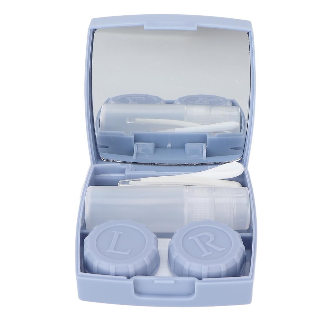 Krabička na kontaktné šošovky Kozmetika Muži Ženy Puzdro na kontaktné šošovky Nádoba s fľašou na dojčenskú tekutinu (Modrá)