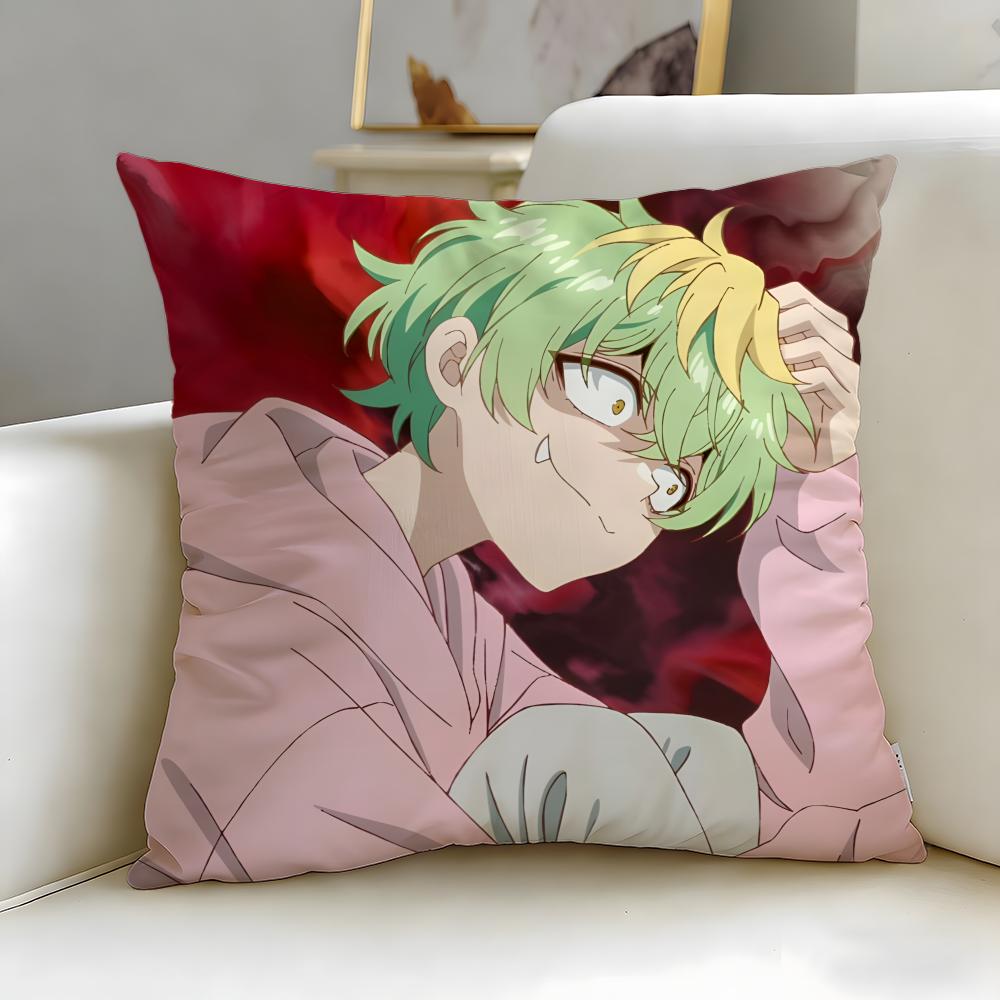 Tei no San Shimai wa Angai Choroi Cushion Cover Soft EasyWash Pillow Case Versatile for Couch Bed Travel and Office