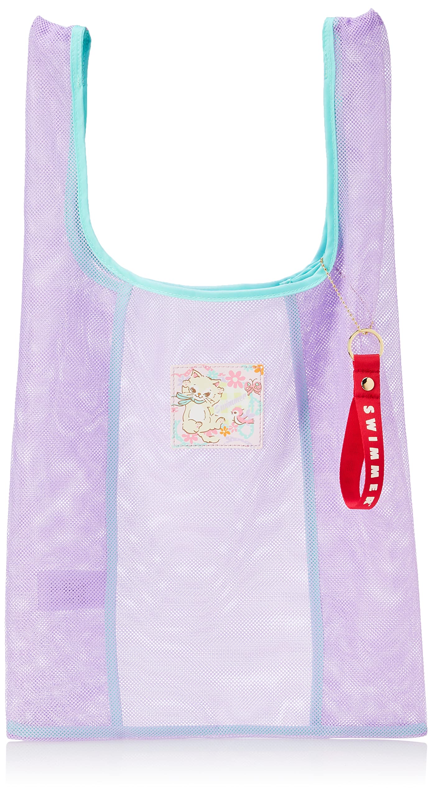 

mesh tote bag [SWIMMER] Cat-patterned