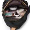 Large Capacity Backpack Water-Repellent Nylon Bag Multi-Functional Chest Bag Women's Travel Shoulder Bag