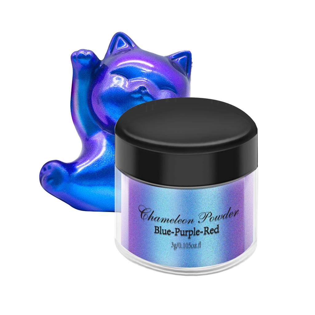 20Colors 3g Chameleon Mica Powder Color Shift Pigment Powder for Epoxy Resin Painting Soap Making Bath Bombs Candle Making Slime