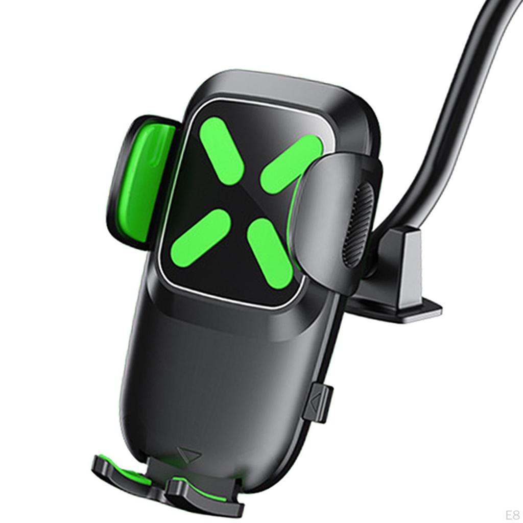 Car Phone Holder Bracket Automatic Mount Dashboard Sturdy Degree Rotation