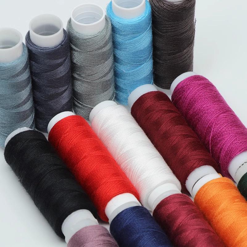 Multicolor Household 402 Sewing Machine Thread & Needle Set - DIY Hand Sewing Accessories
