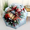 1pc Christmas, Lantern Automatic Folding Umbrella - 8-Rib Automatic Open/Close, Large Canopy Birthday Festival Gift yy251217160