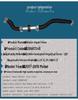 Compatible with Buick Regal LaCrosse 2.0T (1719) Heater Soft Hose - Warm Air Water Inlet.