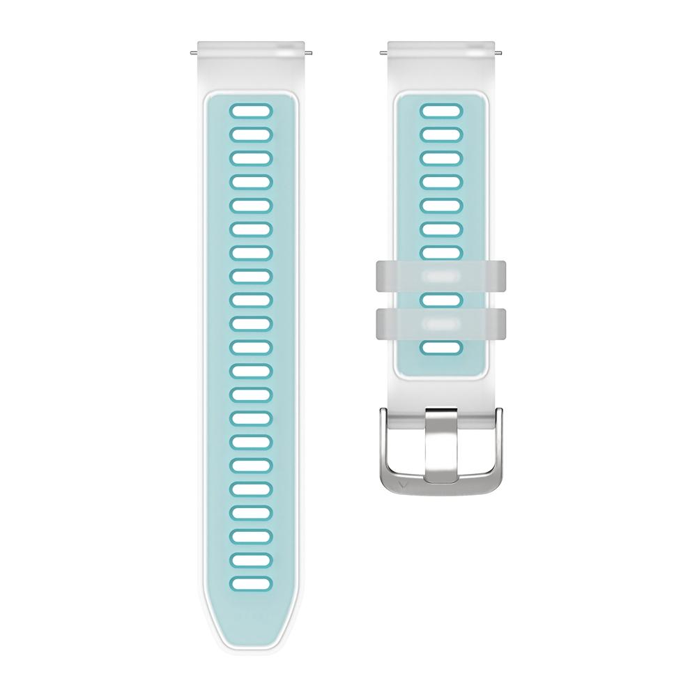 Cinturino per Orologio in Silicone Traslucido da 18 mm 20 mm 22 mm per Garmin Forerunner 570 265 165 265S/Venu 4 3 2/Vivoactive 6 5 4