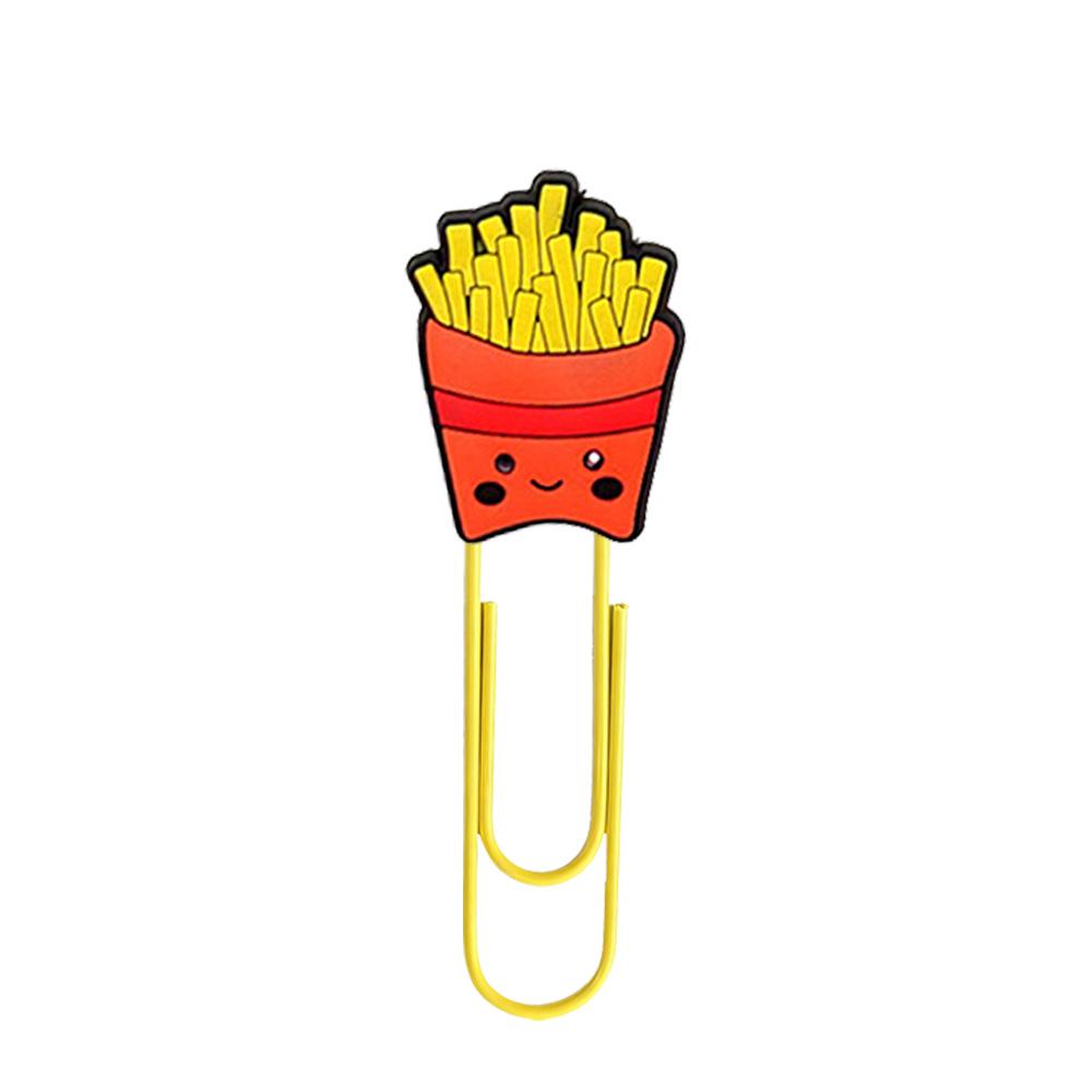 

Large PVC Cartoon Paperclip and U-Shaped Binder for Office, Creative Projects, and Food Packaging