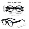 New Round Reading Glasses Women Trendy Presbyopia Hyperopia Anti Blue Light Reading Eyeglasses Men +1.0 +1.5 +2.0 +2.5 +3.0 +3.5
